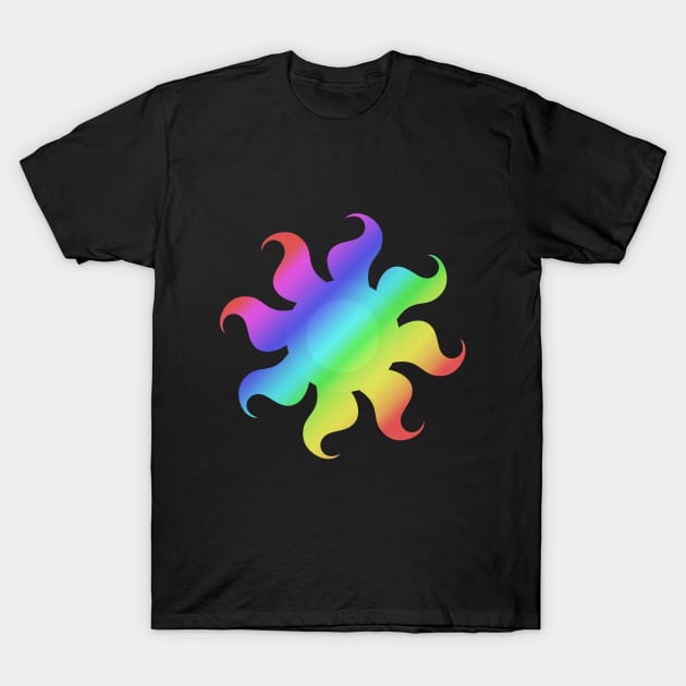 MLP - Cutie Mark Rainbow Special - Princess Celestia T-Shirt by ariados4711
